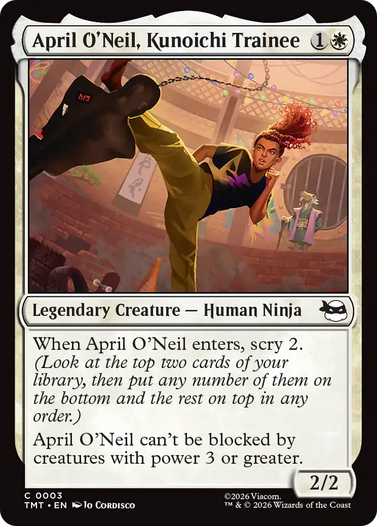 April O'Neil, Kunoichi Trainee [Teenage Mutant Ninja Turtles] | Deep Dive Games St. Marys