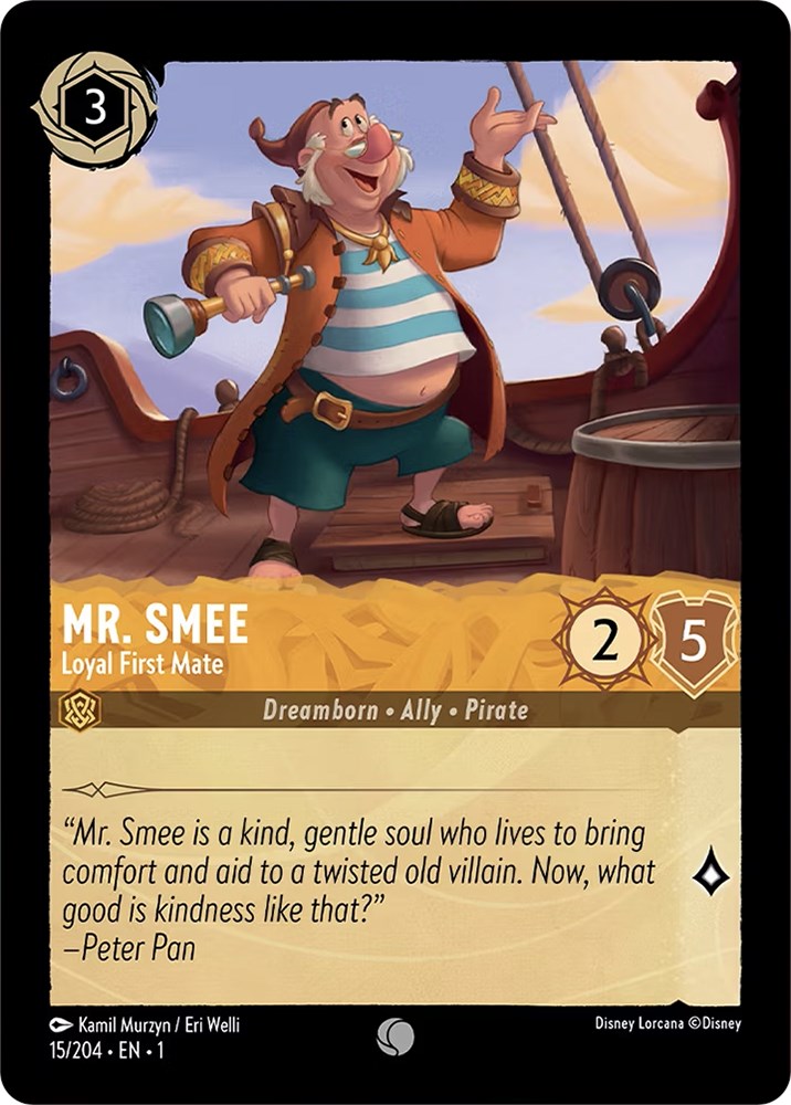 Mr. Smee - Loyal First Mate (15/204) [The First Chapter] | Deep Dive Games St. Marys