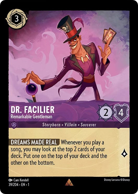 Dr. Facilier - Remarkable Gentleman (39/204) [The First Chapter] | Deep Dive Games St. Marys