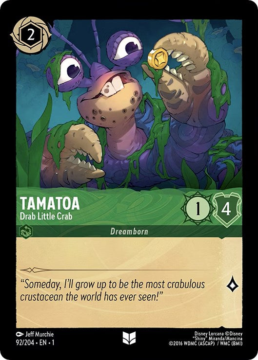 Tamatoa - Drab Little Crab (92/204) [The First Chapter] | Deep Dive Games St. Marys
