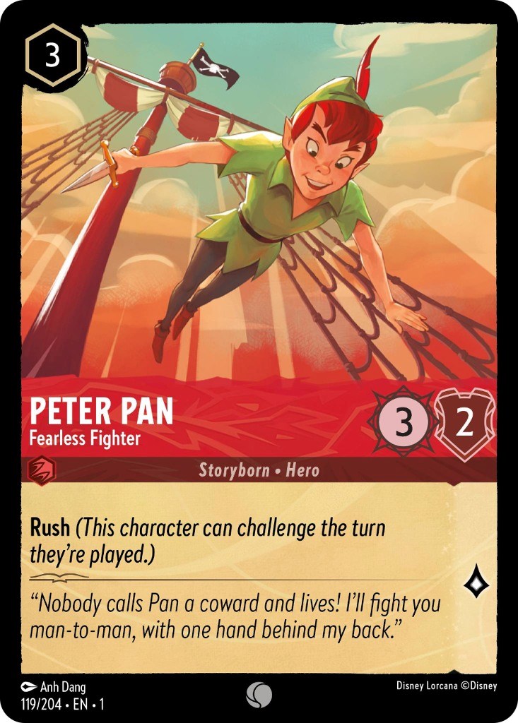 Peter Pan - Fearless Fighter (119/204) [The First Chapter] | Deep Dive Games St. Marys