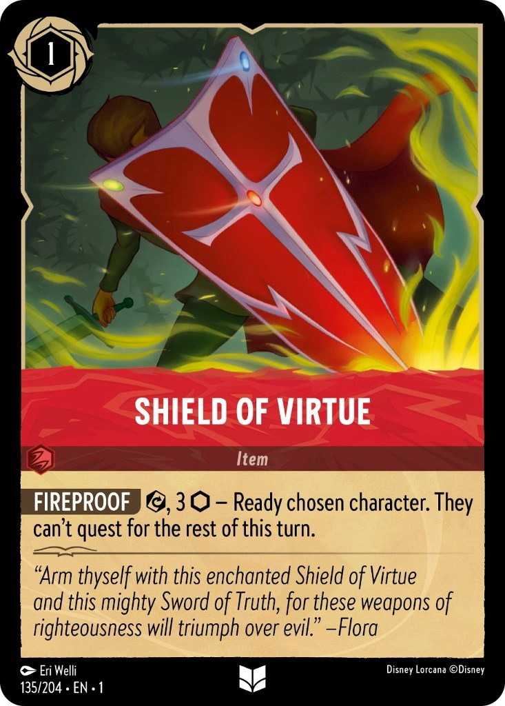 Shield of Virtue (135/204) [The First Chapter] | Deep Dive Games St. Marys