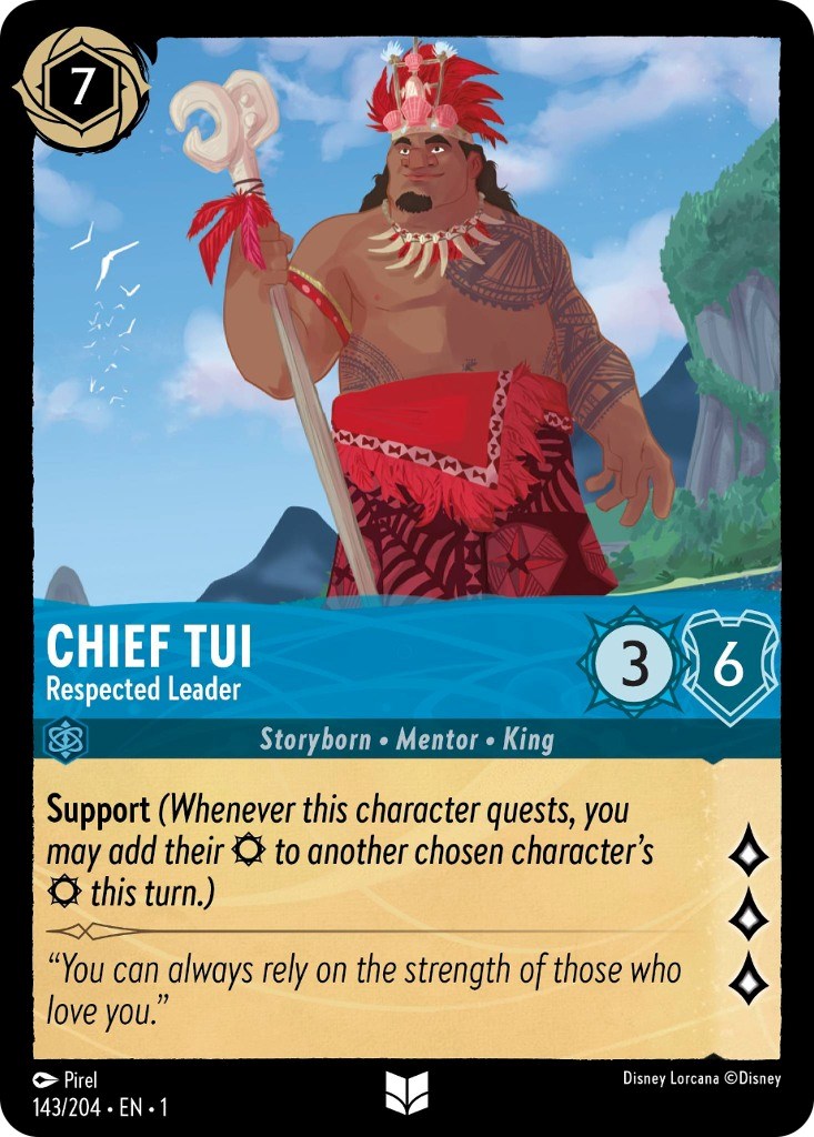 Chief Tui - Respected Leader (143/204) [The First Chapter] | Deep Dive Games St. Marys