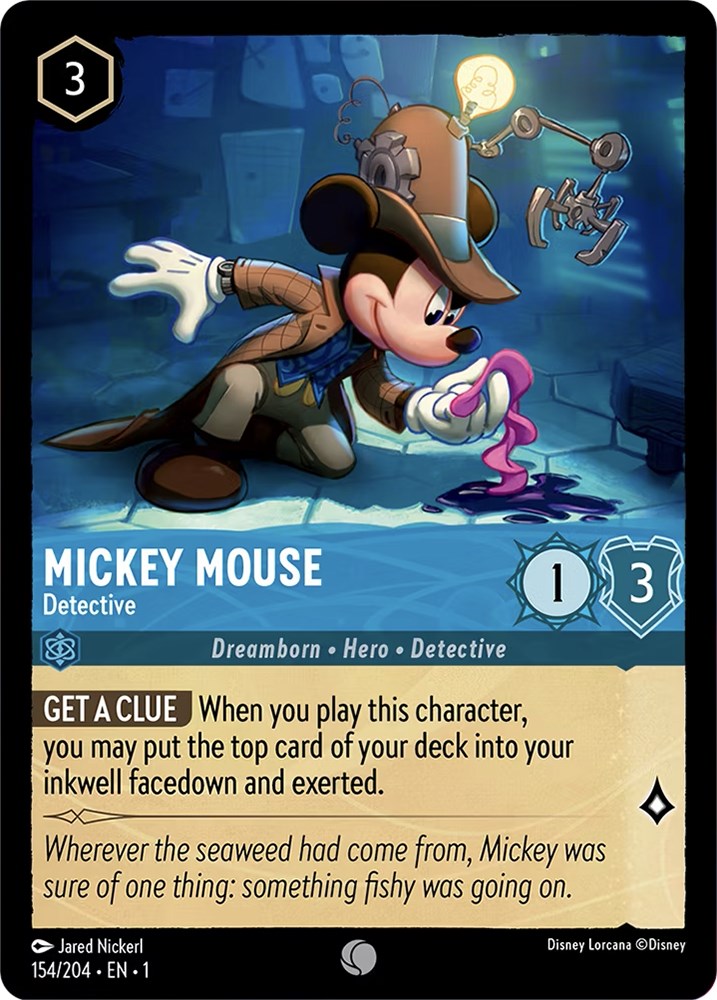 Mickey Mouse - Detective (154/204) [The First Chapter] | Deep Dive Games St. Marys