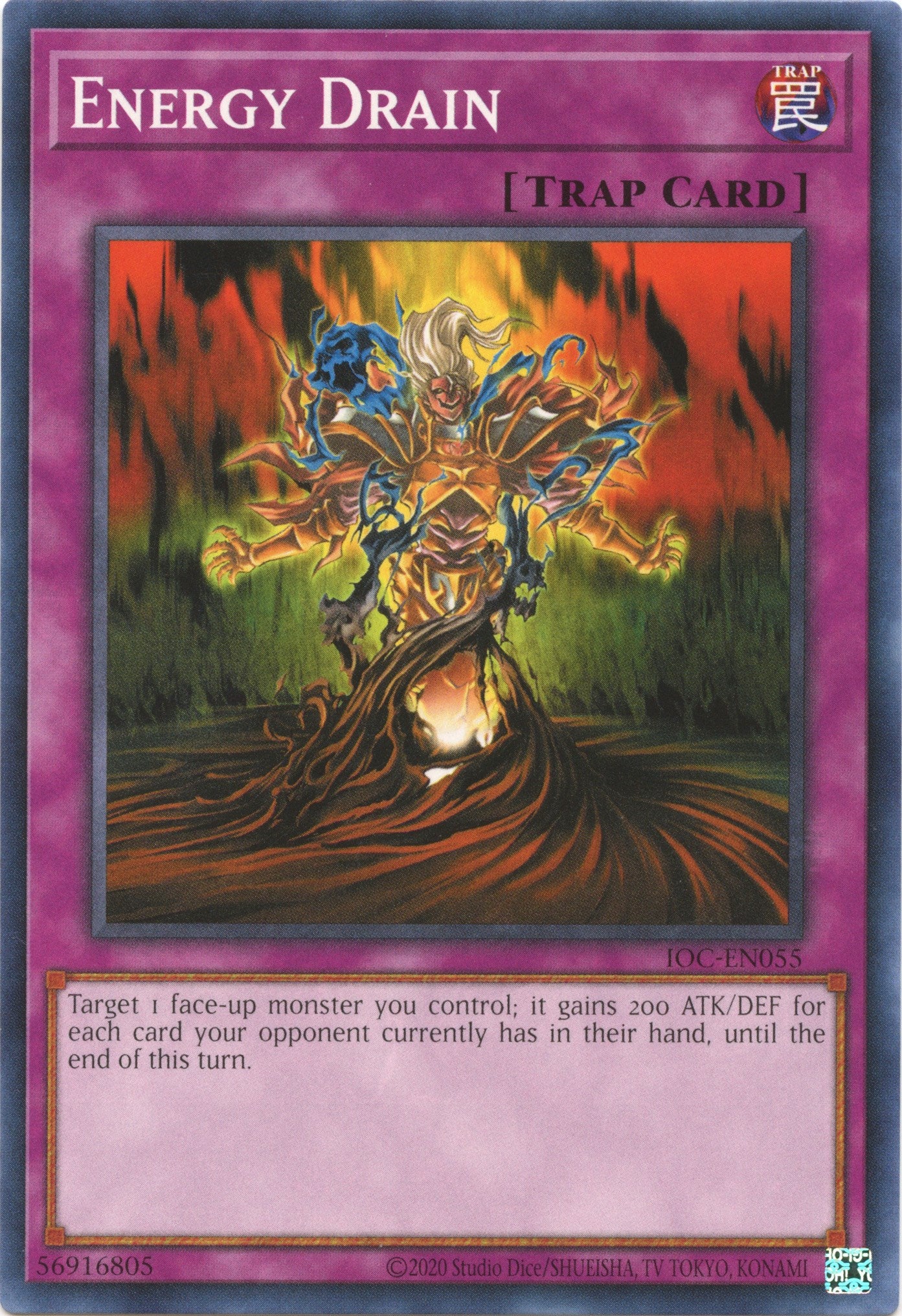 Energy Drain (25th Anniversary) [IOC-EN055] Common | Deep Dive Games St. Marys