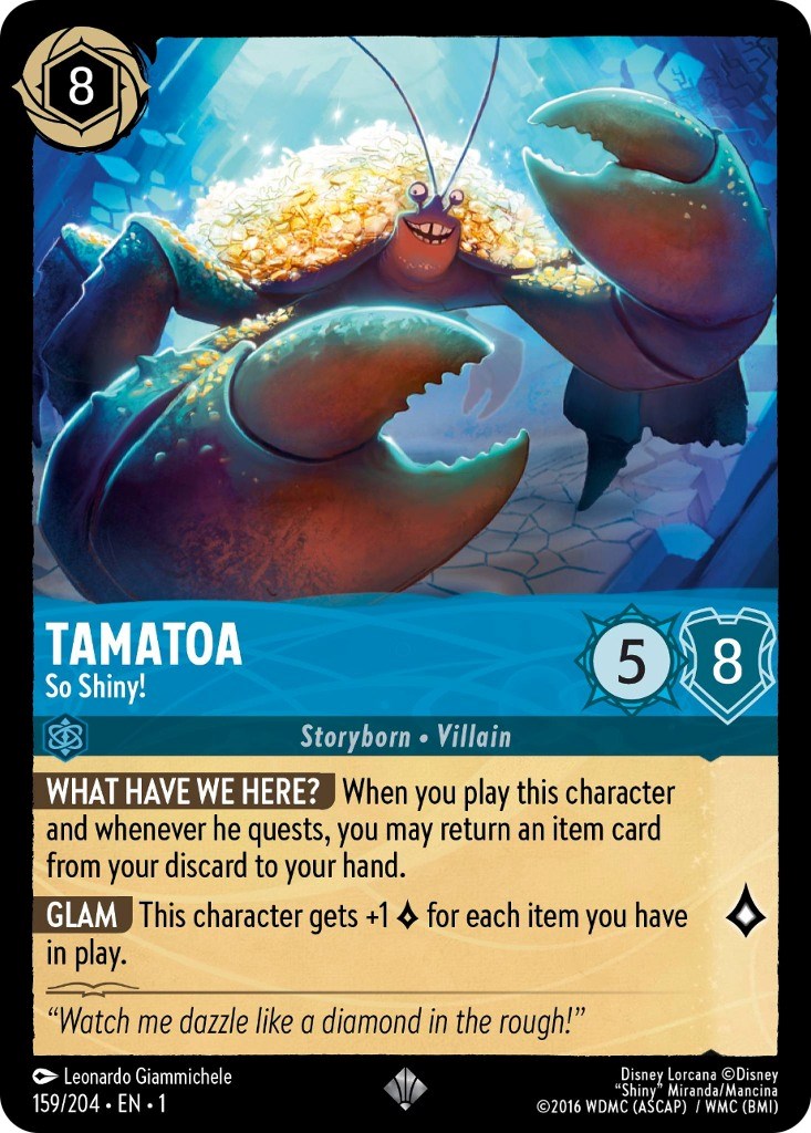 Tamatoa - So Shiny! (159/204) [The First Chapter] | Deep Dive Games St. Marys
