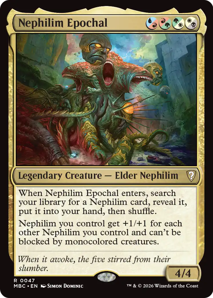 Nephilim Epochal [Mystery Booster: Commander Edition] | Deep Dive Games St. Marys