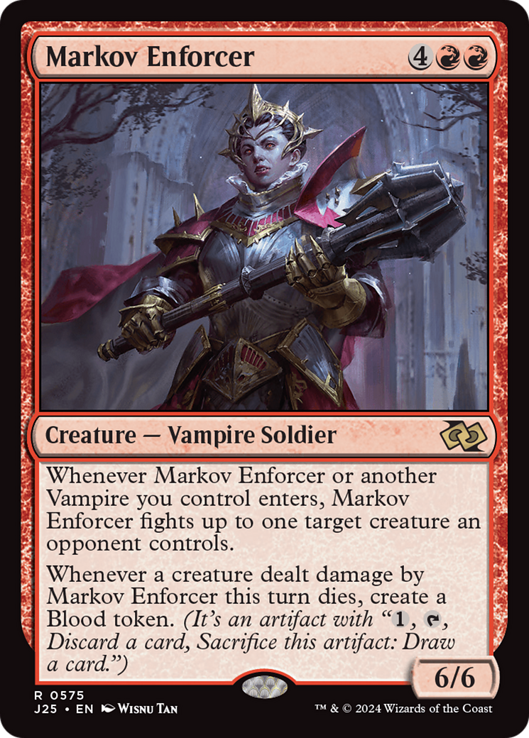 Markov Enforcer [Foundations Jumpstart] | Deep Dive Games St. Marys