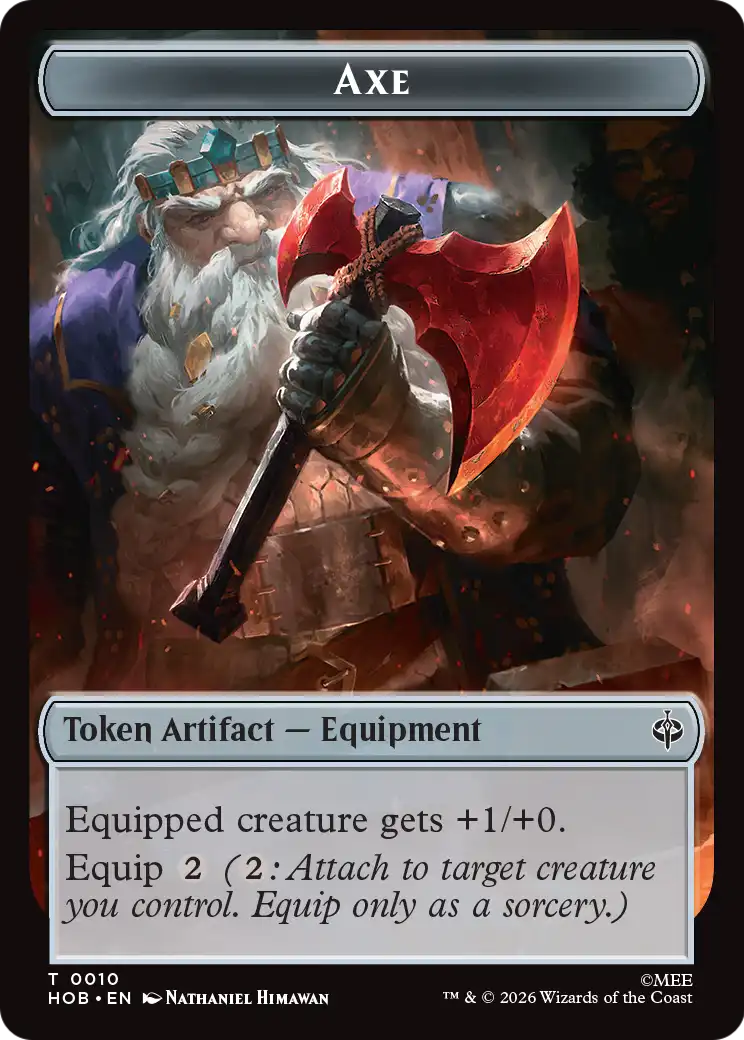 Bird Soldier // Axe Double-Sided Token [The Hobbit Tokens] | Deep Dive Games St. Marys