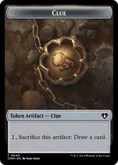 Clue // Elephant Double-Sided Token [Commander Masters Tokens] | Deep Dive Games St. Marys