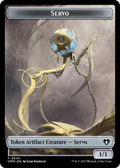 Servo // Thrull Double-Sided Token [Commander Masters Tokens] | Deep Dive Games St. Marys
