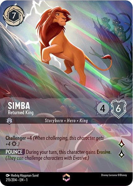 Simba - Returned King (Enchanted) (215/204) [The First Chapter] | Deep Dive Games St. Marys