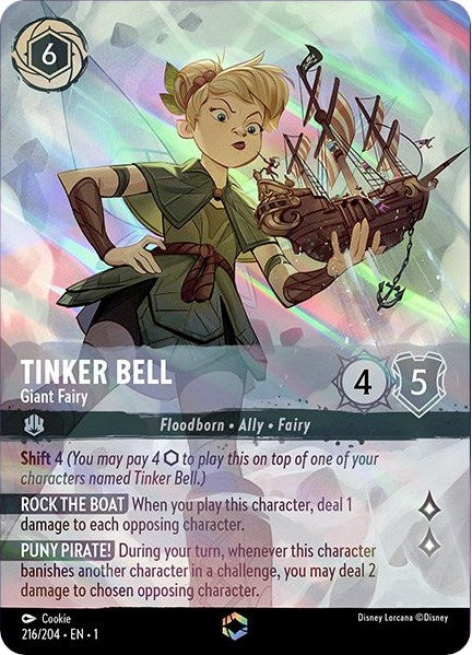 Tinker Bell - Giant Fairy (Enchanted) (216/204) [The First Chapter] | Deep Dive Games St. Marys