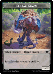 Eldrazi Spawn // Insect Double-Sided Token [Commander Masters Tokens] | Deep Dive Games St. Marys