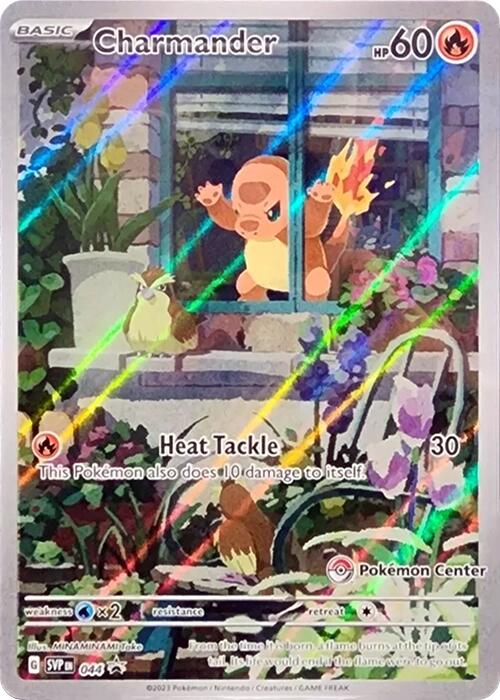 Charmander (044) (Pokemon Center Exclusive) [Scarlet & Violet: Black Star Promos] | Deep Dive Games St. Marys
