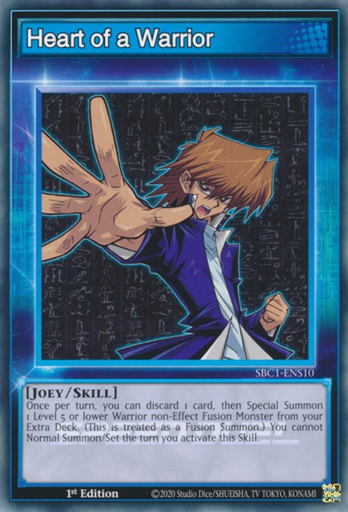 Heart of a Warrior [SBC1-ENS10] Common | Deep Dive Games St. Marys