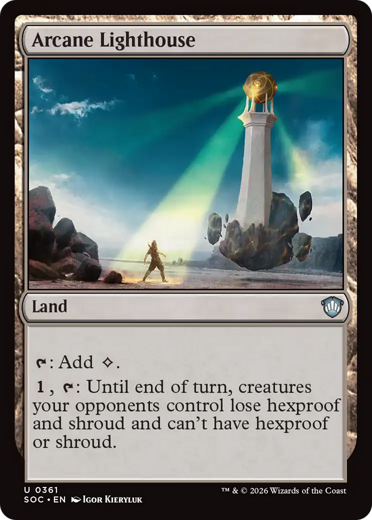 Arcane Lighthouse [Secrets of Strixhaven Commander] | Deep Dive Games St. Marys