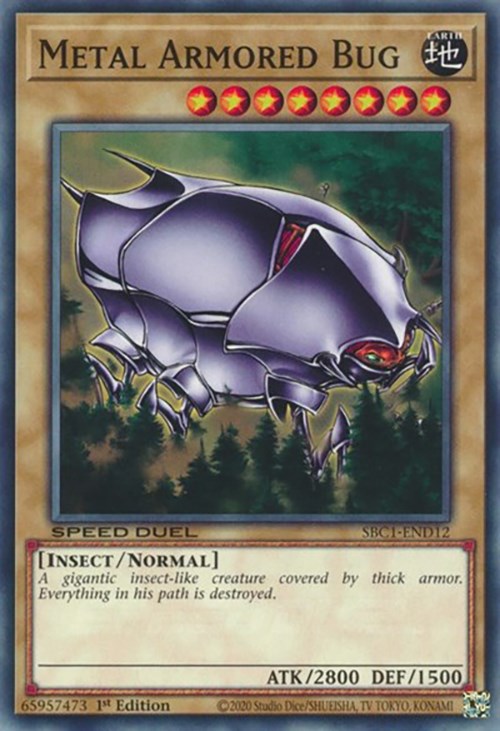 Metal Armored Bug [SBC1-END12] Common | Deep Dive Games St. Marys