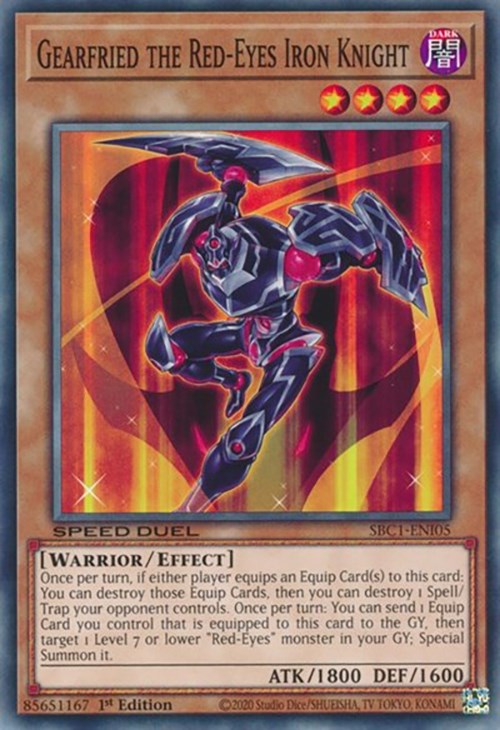 Gearfried the Red-Eyes Iron Knight [SBC1-ENI05] Common | Deep Dive Games St. Marys