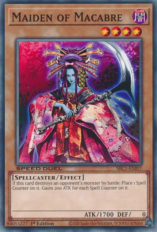 Maiden of Macabre [SBC1-ENI07] Common | Deep Dive Games St. Marys