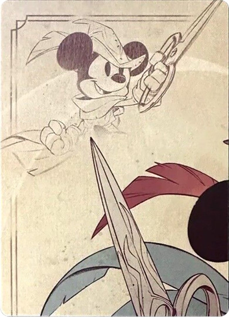 Mickey Mouse - Brave Little Tailor Puzzle Insert (Top Left) [The First Chapter] | Deep Dive Games St. Marys