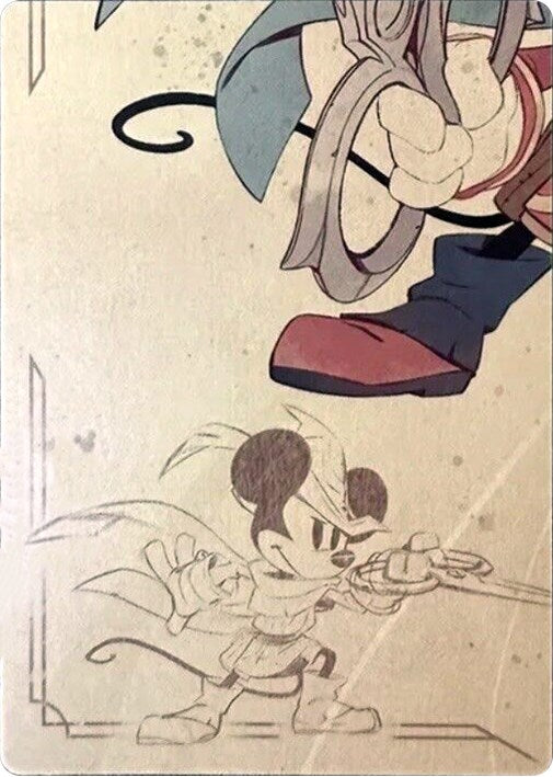 Mickey Mouse - Brave Little Tailor Puzzle Insert (Bottom Left) [The First Chapter] | Deep Dive Games St. Marys