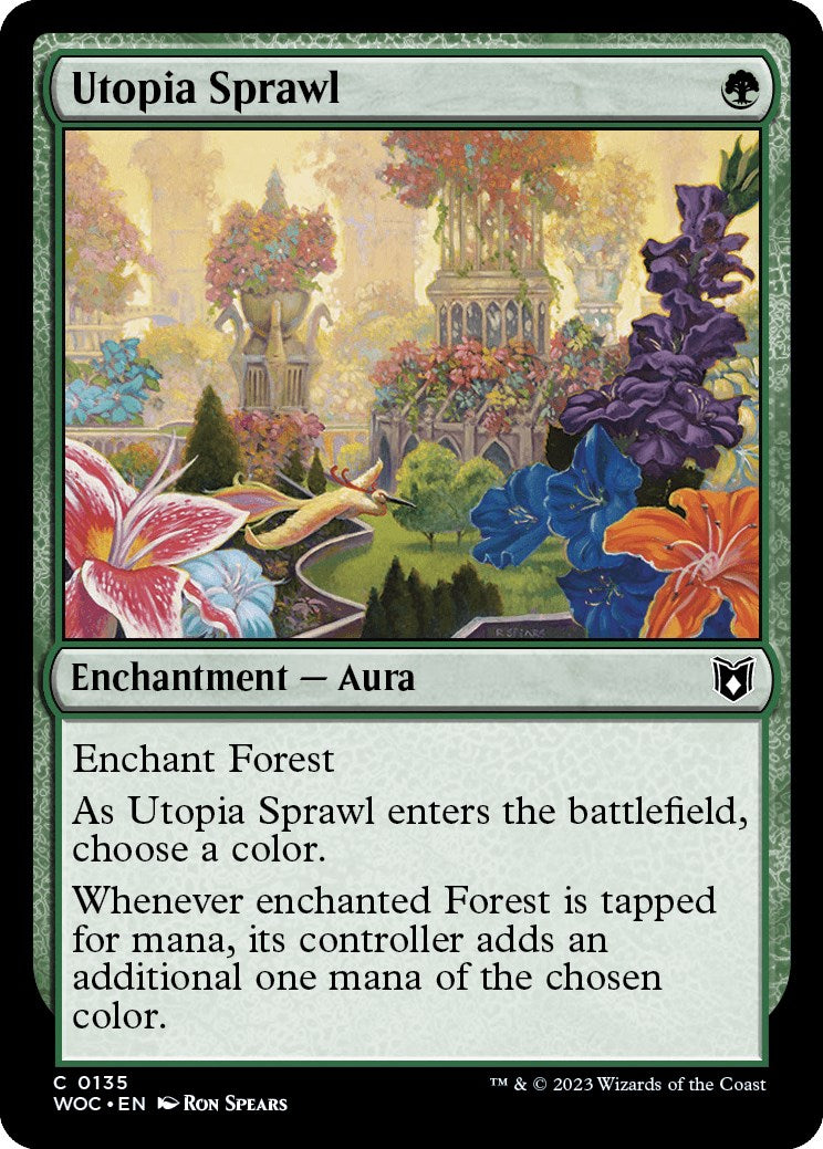 Utopia Sprawl [Wilds of Eldraine Commander] | Deep Dive Games St. Marys