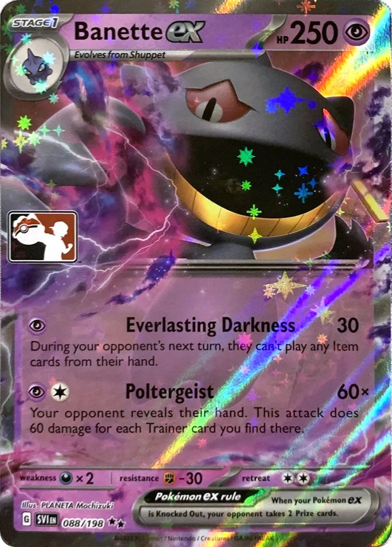 Banette ex (088/198) [Prize Pack Series Three] | Deep Dive Games St. Marys
