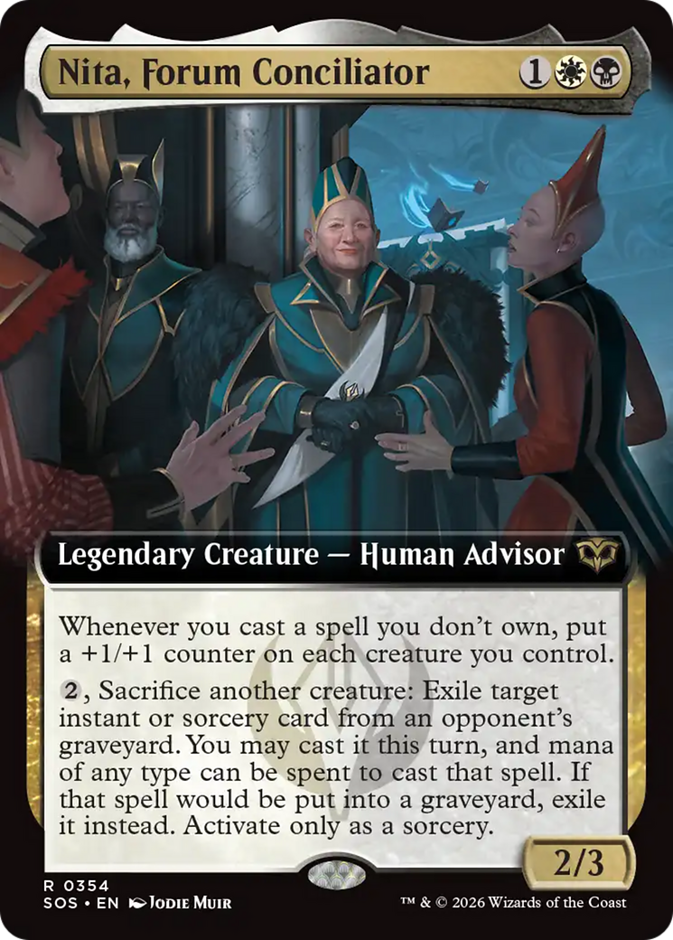 Nita, Forum Conciliator (Extended Art) [Secrets of Strixhaven] | Deep Dive Games St. Marys