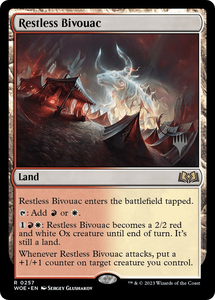 Restless Bivouac (Promo Pack) [Wilds of Eldraine Promos] | Deep Dive Games St. Marys
