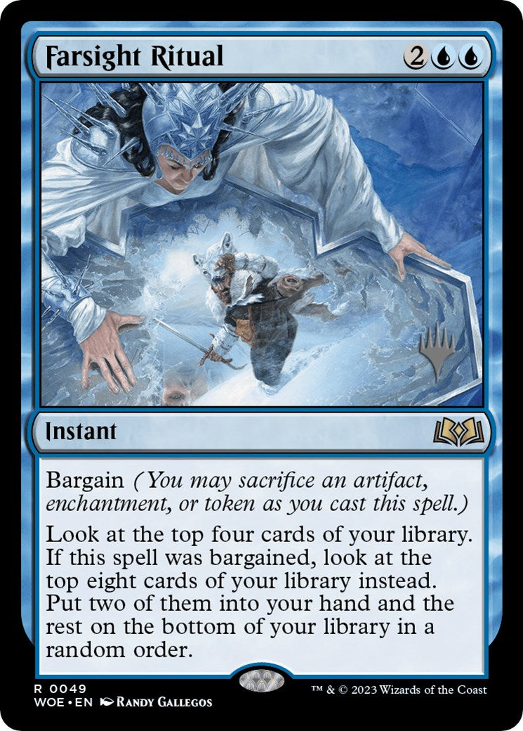 Farsight Ritual (Promo Pack) [Wilds of Eldraine Promos] | Deep Dive Games St. Marys
