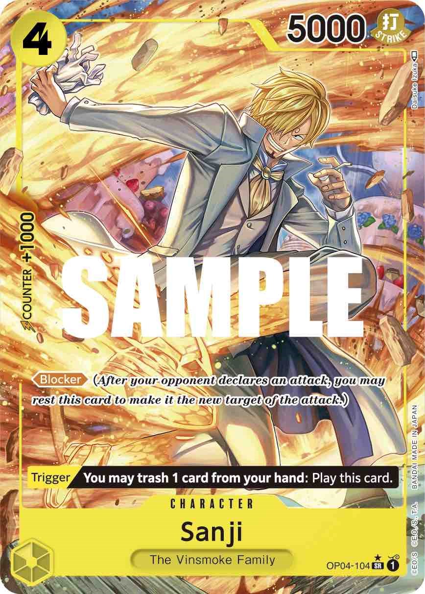 Sanji (Alternate Art) [Kingdoms of Intrigue] | Deep Dive Games St. Marys