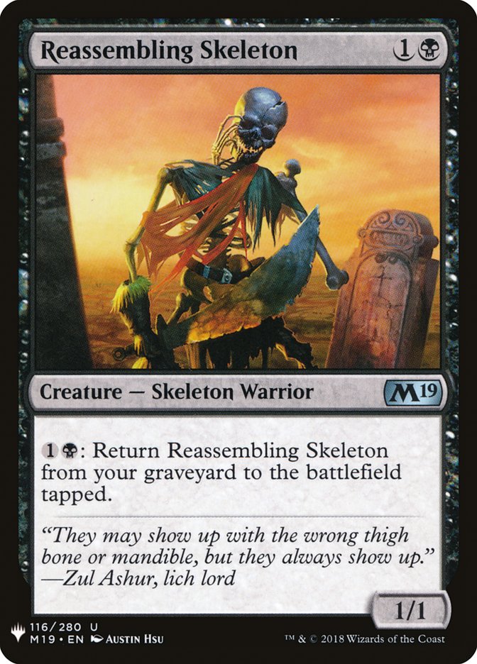 Reassembling Skeleton [Mystery Booster] | Deep Dive Games St. Marys