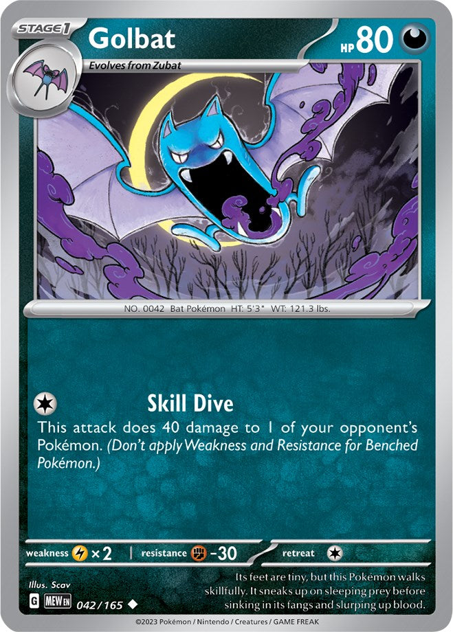 Golbat (042/165) [Scarlet & Violet 151] | Deep Dive Games St. Marys