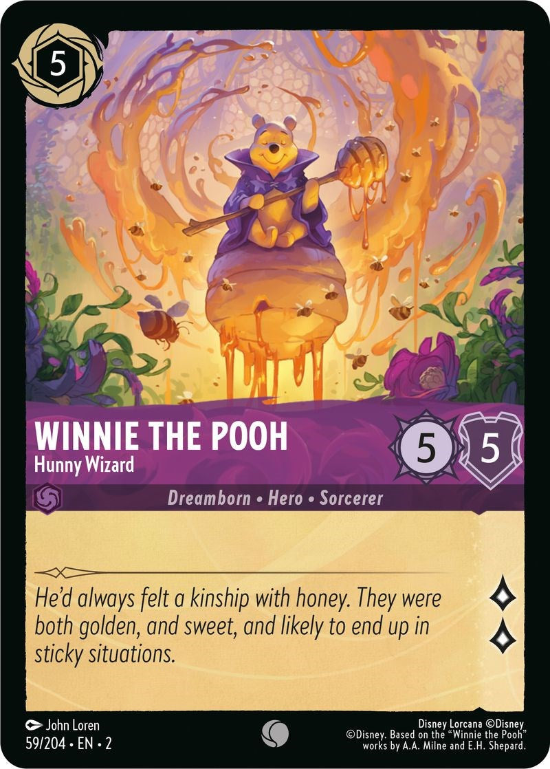 Winnie the Pooh - Hunny Wizard (59/204) [Rise of the Floodborn] | Deep Dive Games St. Marys