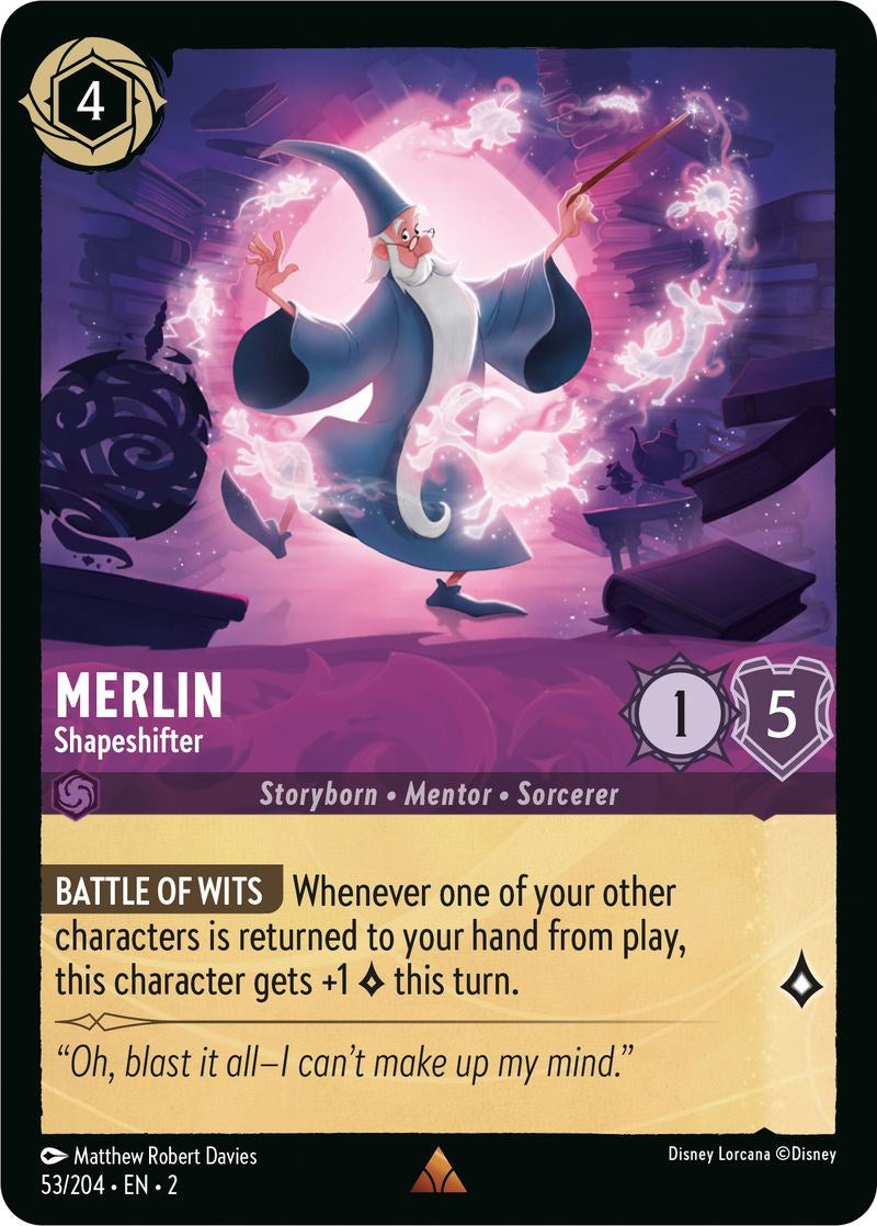 Merlin - Shapeshifter (53/204) [Rise of the Floodborn] | Deep Dive Games St. Marys
