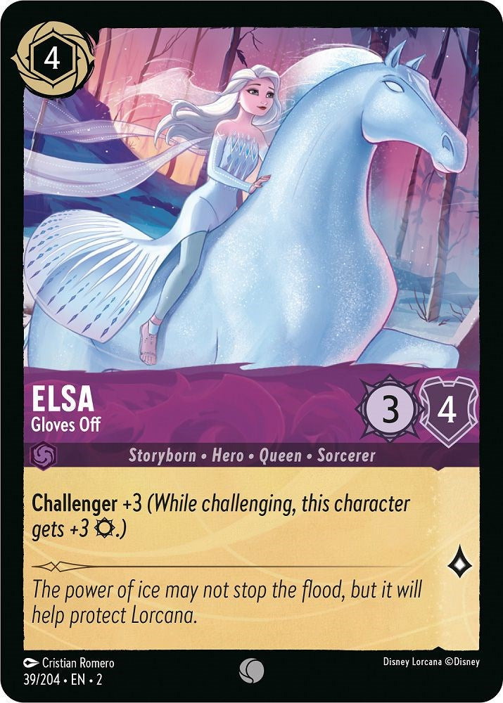 Elsa - Gloves Off (39/204) [Rise of the Floodborn] | Deep Dive Games St. Marys