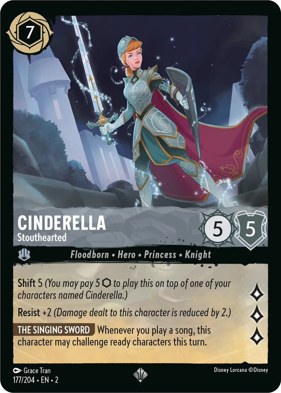 Cinderella - Stouthearted (177/204) [Rise of the Floodborn] | Deep Dive Games St. Marys