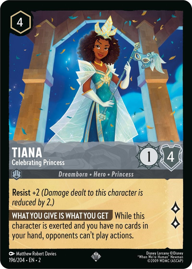 Tiana - Celebrating Princess (196/204) [Rise of the Floodborn] | Deep Dive Games St. Marys