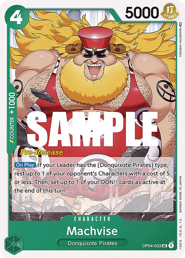 Machvise [Kingdoms of Intrigue Pre-Release Cards] | Deep Dive Games St. Marys