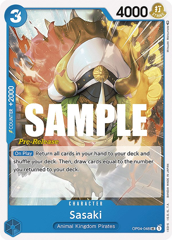 Sasaki [Kingdoms of Intrigue Pre-Release Cards] | Deep Dive Games St. Marys