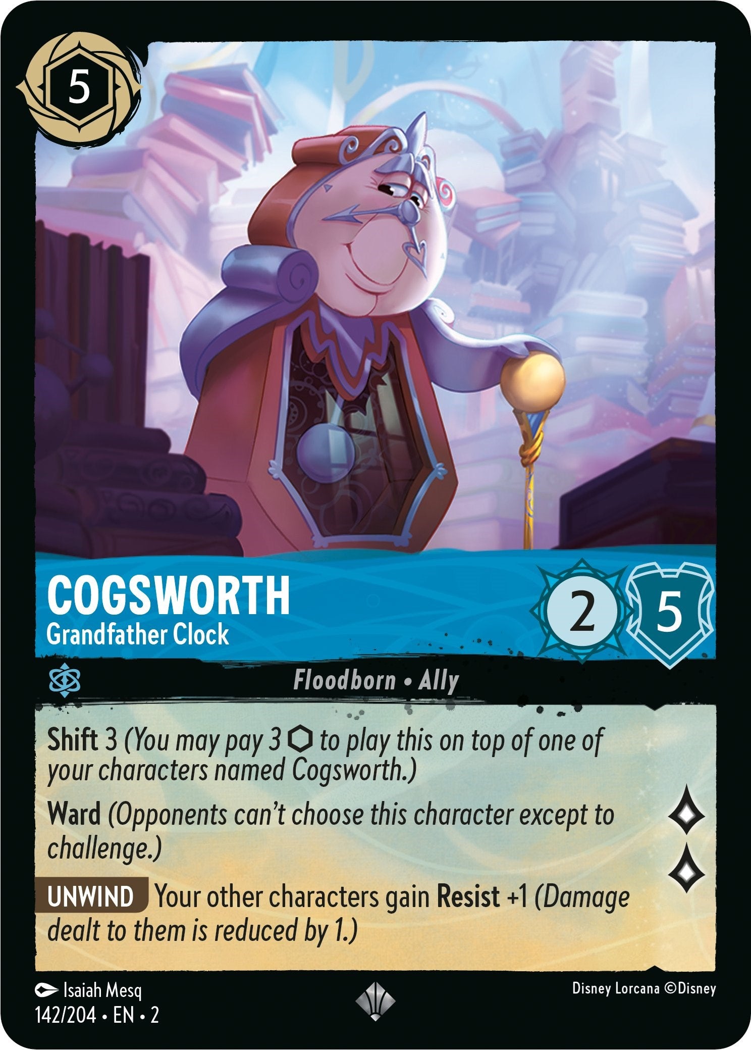 Cogsworth - Grandfather Clock (142/204) [Rise of the Floodborn] | Deep Dive Games St. Marys