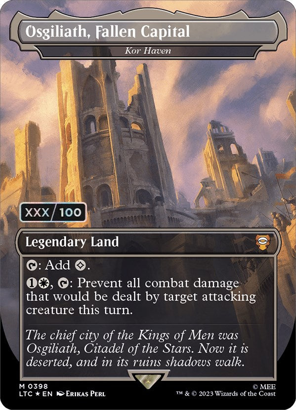 Osgiliath, Fallen Capital - Kor Haven (Serialized) [The Lord of the Rings: Tales of Middle-Earth Commander] | Deep Dive Games St. Marys