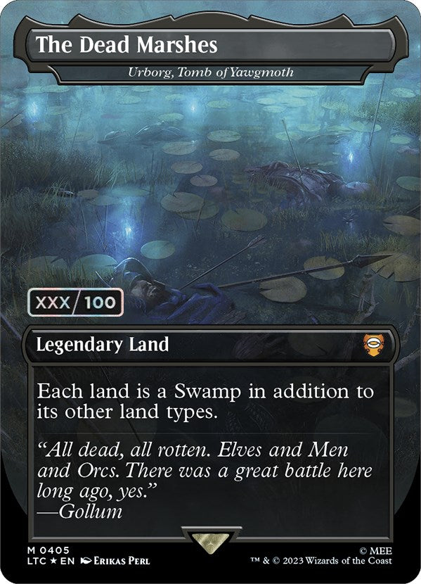 The Dead Marshes - Urborg, Tomb of Yawgmoth (Serialized) [The Lord of the Rings: Tales of Middle-Earth Commander] | Deep Dive Games St. Marys