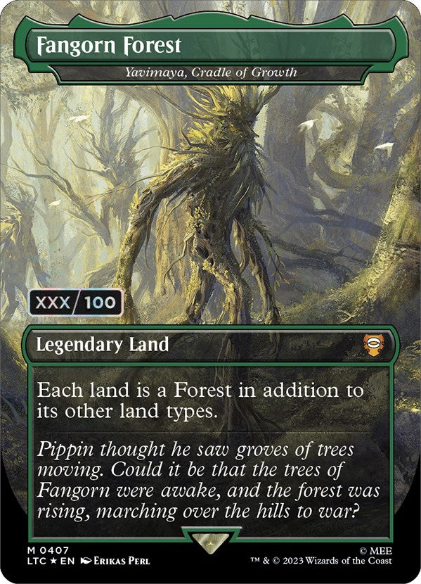 Fangorn Forest - Yavimaya, Cradle of Growth (Serialized) [The Lord of the Rings: Tales of Middle-Earth Commander] | Deep Dive Games St. Marys