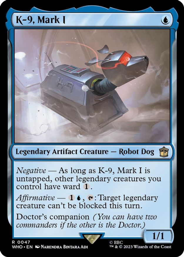 K-9, Mark I [Doctor Who] | Deep Dive Games St. Marys