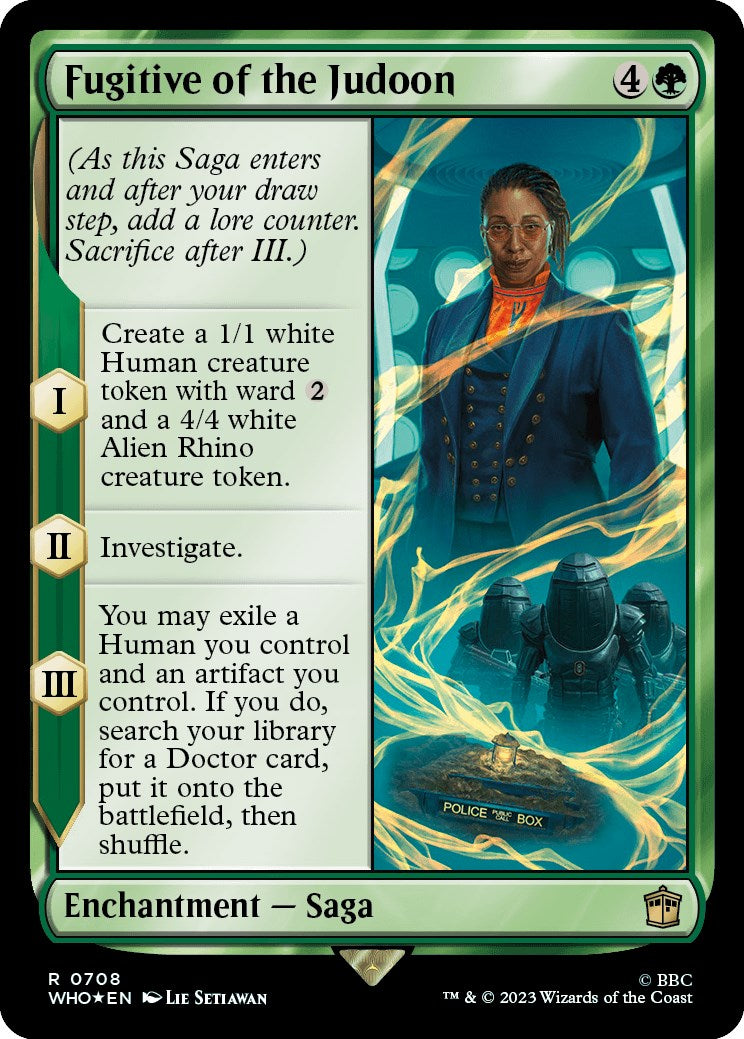 Fugitive of the Judoon (Surge Foil) [Doctor Who] | Deep Dive Games St. Marys