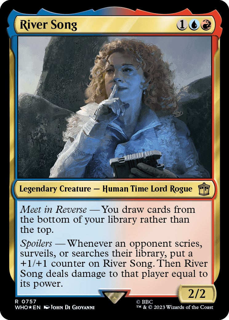 River Song (Surge Foil) [Doctor Who] | Deep Dive Games St. Marys