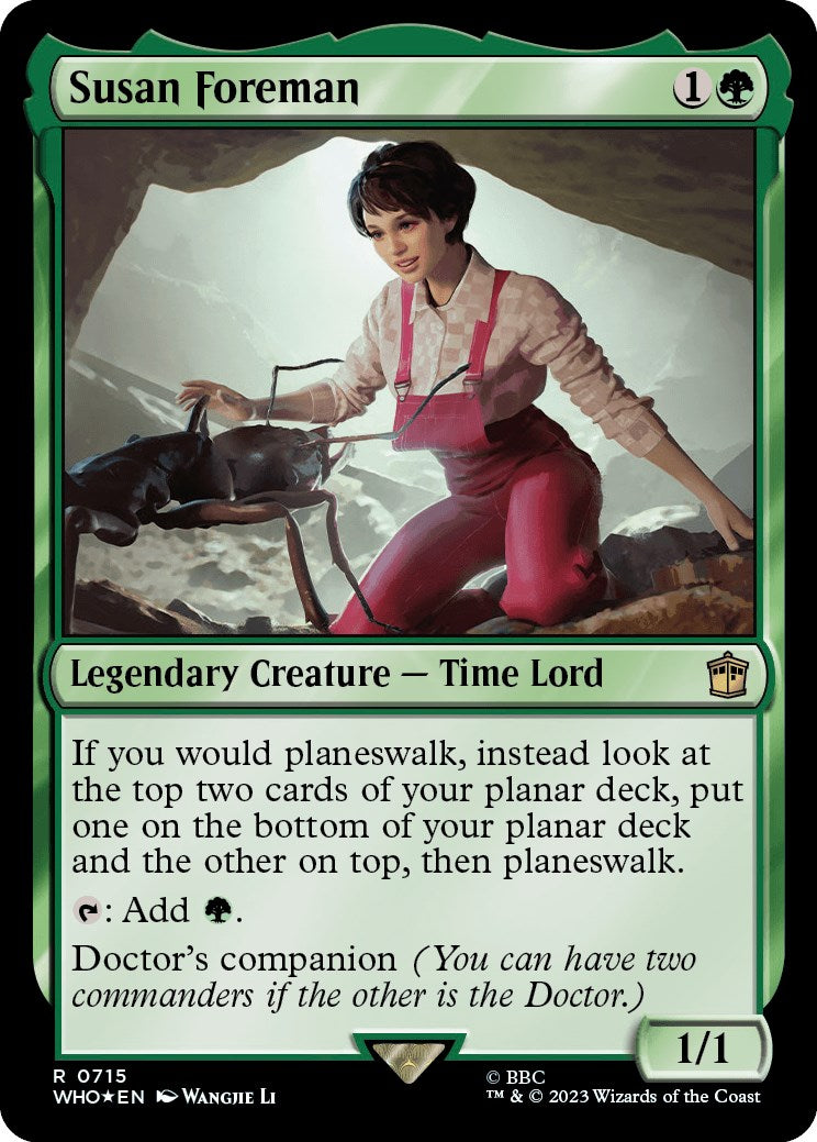 Susan Foreman (Surge Foil) [Doctor Who] | Deep Dive Games St. Marys