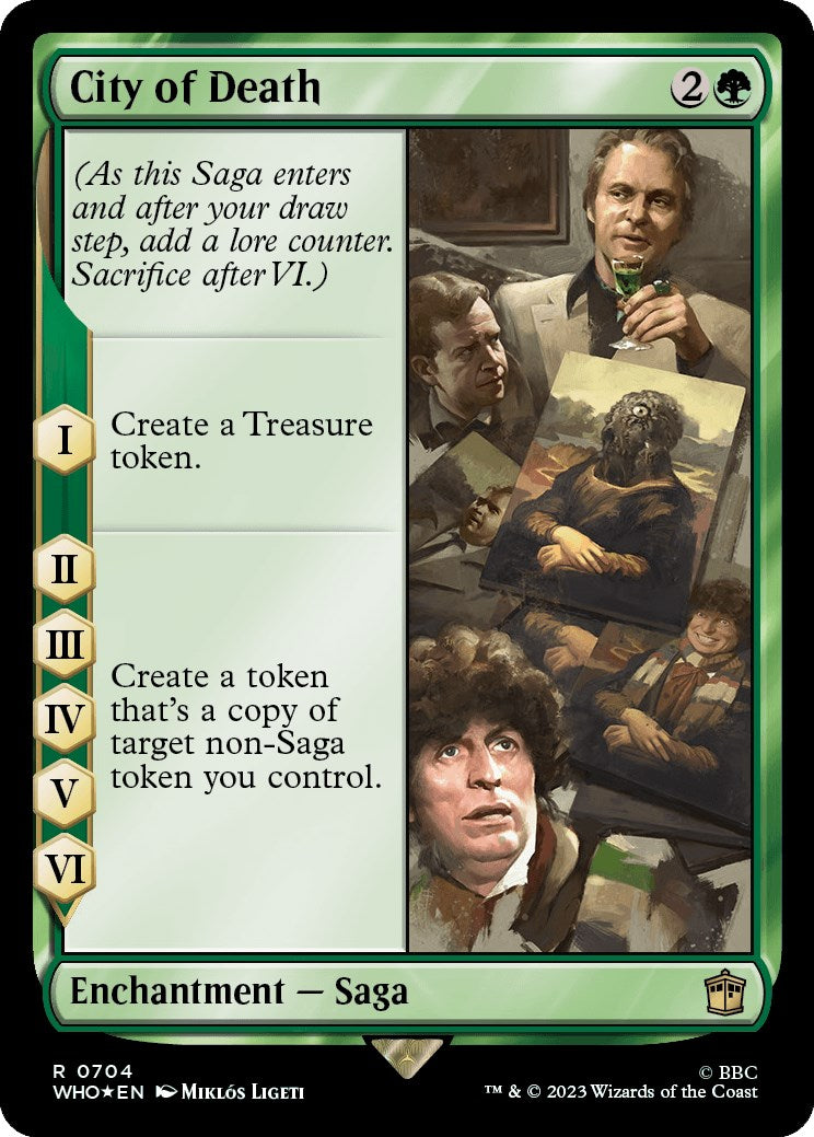City of Death (Surge Foil) [Doctor Who] | Deep Dive Games St. Marys
